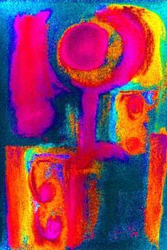 abstract  sun  pastel
