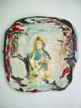 Chinese wall plaque SOLD